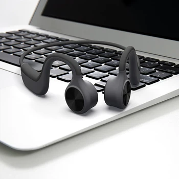 E9 Brezžična tehnologija Bluetooth 5.0 Slušalke Kostne Prevodnosti Naprave Športih na Prostem Nepremočljiva z Mikrofonom 10215