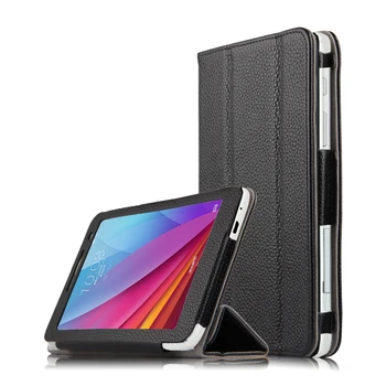 Ultra Slim Resnično pravo Usnje Stojalo Pokrov Magneta Smart Funda Primeru Za Huawei MediaPad T1 7.0 T1-701U/W T2 7.0 BGO-DL09 BGO-L03 115807