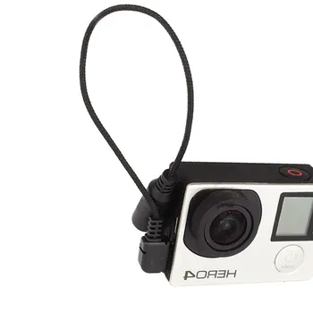 1PC 3,5 mm Mini USB-Mikrofon Mic Adapter Kabel za GoPro Hero 3 3+ 4 Kamere 125760