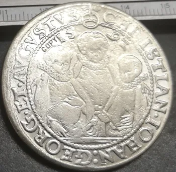 1592 NEMČIJI SAŠKA THALER Silver Plated Kopija Kovanca 127616
