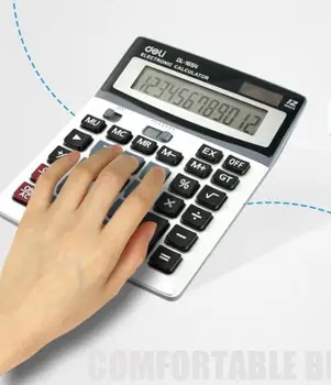 Velik zaslon z Velikimi gumbi Sončne 12 Glasovnih Kalkulator Zasebni Finančni Kalkulator brezplačna dostava