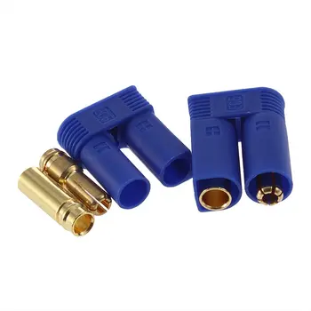 1Set Visoke Kakovosti EC5 Bullet Konektorji, vžigalne Svečke Adapterji Moški / Ženski Slog 5mm Debelo 138