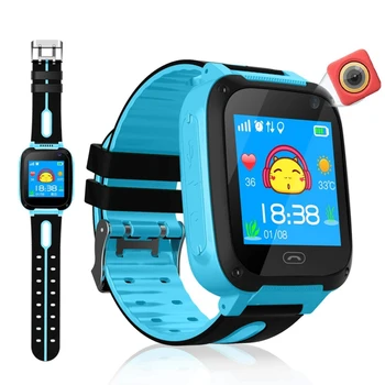 Otroci Kamera Smart Watch Mirco SIM Klici Anti-Izgubil LBS SOS Mesto Alarm za iPhone iOS Android pametne ure Darilo za Otroke 145108