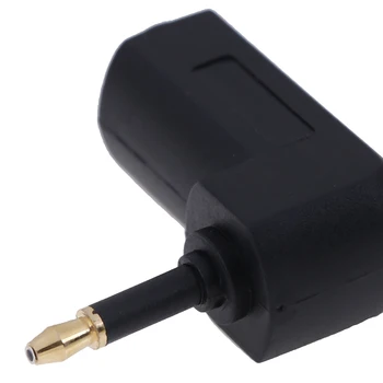Digitalni Optični 3,5 mm Ženski Moški Mini Audio Adapter Desni Kotni Priključek Za Kabel Toslink 154362