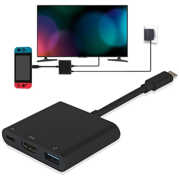 HDMI USB C Hub Adapter za Nintendo Stikalo, 1080P Tip C v HDMI Pretvornik Dock Kabel za Nintendo Stikalo 156298