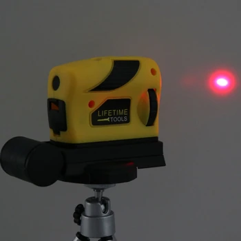 360 Laser Ravni Samonivelirni 2 Linije 1 Točka Horizontalno & Navpične Rdeče Ukrep