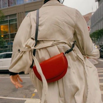 Torbe za ženske Nišo design sedlo polkroga vrečko ženski 2020 nova ulica moda divje ramenski Messenger bag 1819