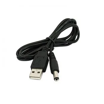 Top visoke kakovosti prodaja 1M Vrata USB Na 5,5 x 2.1 mm 5V DC Sod Vtičnica za Napajalni Kabel Priključek za Podporo Debelo in Dropshipping 18267
