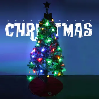 Umetni Bor božično drevo 180 cm/1.8 m okraski za dom z LED luči, Okraski noel novo leto xmas darila 1884