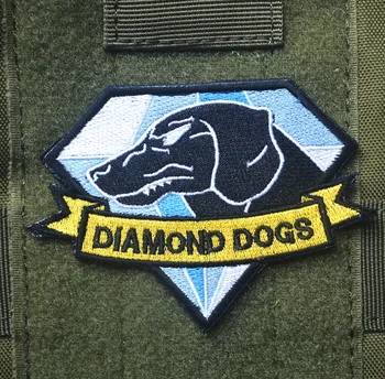 Metal Gear Solid 5 Diamond Dogs obliž militaires kavljem nazaj taktično obliži cospaly igra za plašč telovnik 2010