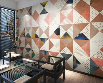 De Papel parede sodobne geometrijski vzorec diamond 3d ozadje, dnevna soba, TV steno v kuhinji otroci soba, restavracija, bar meri zidana 2964