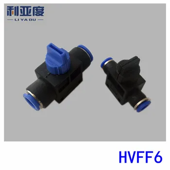10PCS/VELIKO HVFF6 Pnevmatske komponente HVFF strani ventil hitro, hitro preklapljanje hitrost, skupni sapnik vstavi 330