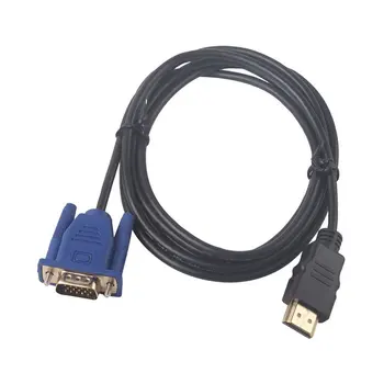 1/1.8/3/5M HDMI in združljiv Kabel HDMI-združljiv Z VGA HD Z Avdio Kabel HDMI-združljiv Z VGA Kabel dropshipping 5214