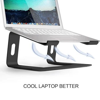 Aluminij Laptop Stojala za Mizo Združljiv za Mac Pro Prenosni Nosilec Ergonomska Dvigalo Kovinski Odcepa za 10 Do 15.6 Inch