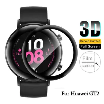 Duoteng 2 kos Mehko Zaščitno folijo za Huawei Watch GT 2 46mm Screen Protector Za Huawei Watch GT2 42MM Celotno Zaščitno folijo 72149