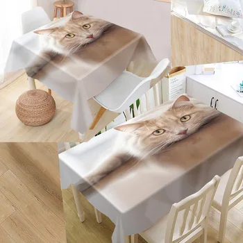 Po meri lepo mačka Sodobne Dustproof Prtom Visoko Kakovost Tiskanja Prtom Vse za Dom in Kuhinjo 7362