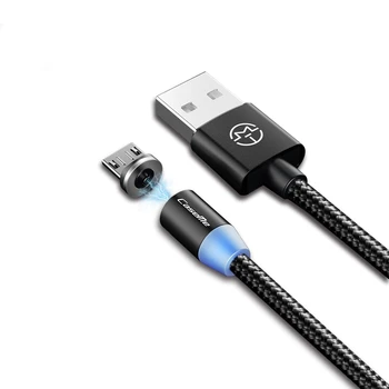 CaseMe Micro USB na USB Magnetni napajalni Kabel za Serijo 1, Hitro Polnjenje Magneta Kabel Polnilnika Dolžina : 1m(Srebrni) 77139