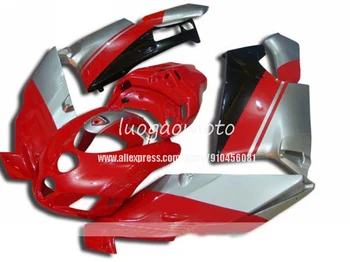 Vbrizgavanje plesni Motocikel Karoserija rdeče srebrno črnega telesa kompleti Za Ducati 999 749 05 06 749R 999R 749S 999S 2005 2006 Oklep Kit 773