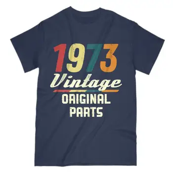 2019 Moda Letnik 1973 Mens T-Shirt Retro 70-IH 46. Rojstni dan Tee Unisex Tee 792