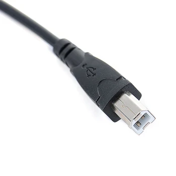 3.2 ft Micro USB Moški Na USB B Tip Moški Podatkov OTG Kabel Za Mobilni Tablični računalnik Tiskalnik 1m 81583