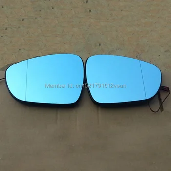SmRKE 2Pcs Za Citroen C4L Rearview Mirror Modra Očala širokokotni Led smerokaze svetlobe Moč Ogrevanja 859
