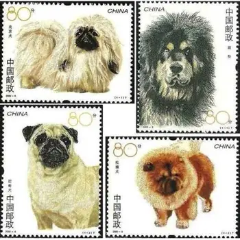 Kitajska Znamka 2006-6 Psi Živali Znamk 4Pcs Novih BREZ prilepke 88036