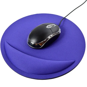 Novo Prodaje Barva Krog Mehko Zapestne Zaščitene Blazine EVA Gaming Mouse Pad Pisane Mat Ne Zdrsne Darilo 93470