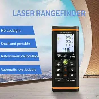 Lasersko Merjenje Praktični Ročni Ir Testna Orodja, Gradbenega Delavca Laser Rangefinder Stavbe Prenosni Digitalni Izračun 9430
