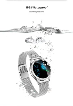 SANLEPUS 2020 Stilsko Ženske je Pametno Gledati Luksuzni Vodoodporni ročno uro iz Nerjavečega Jekla Priložnostne Dekleta Smartwatch Za Android iOS 94777