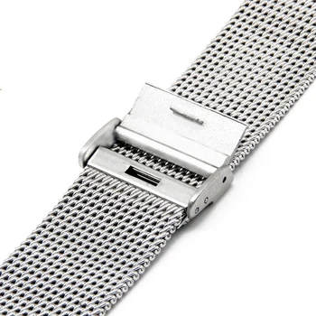18 mm 22 mm, iz Nerjavnega Jekla Watch Band za Breitling Watchband Moški Ženske Hitro Sprostitev Kovinski Trak za Zapestje Zanke Pasu Zapestnica Črna