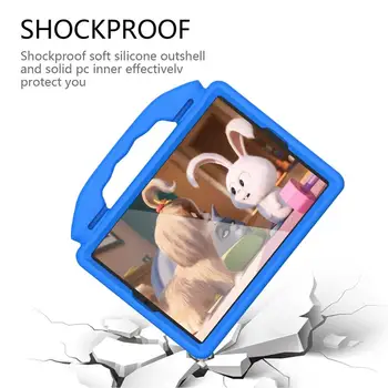 Ohišje Za iPad 10.2 2019 2020 EVA celotno telo, Shockproof Palec Stojalo Tablet pokrijemo S peresom režo Za iPad 7. 8. 10.2-inch Primeru