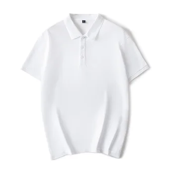 2020 Priložnostne Kratek Rokav Polo Majica za Moške Modnih Oblačil po Meri LOGO Mehko in Zaprite Visoke Kakovosti Tkanine Trdna Majice