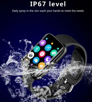 1.78 Palčni HD Smart Watch Ukrivljen Zaslon Pametnega Telefona Zapestnica Krvni Tlak, Srčni utrip, Fitnes Tracker Sport Smartwatch S216