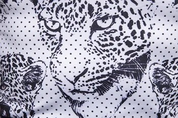 Moda Leopard Pika Print majica s kratkimi rokavi Moški 2020 blagovne Znamke Harajuku Priložnostne Turtleneck Majica s kratkimi rokavi Moški Slim Fit Dolgimi Rokavi Tshirt Moški Oblačila