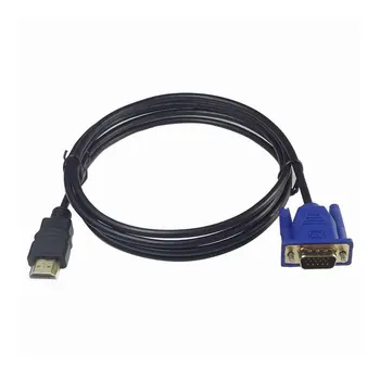 1/1.8/3/5M HDMI in združljiv Kabel HDMI-združljiv Z VGA HD Z Avdio Kabel HDMI-združljiv Z VGA Kabel dropshipping